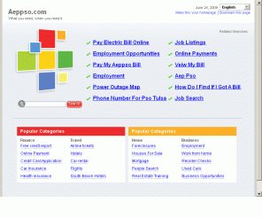 aeppso.com: aeppso.com
aeppso.com
