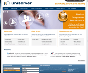 hts-media.com: Uniserver hosting - IaaS, managed server, webhosting, shared hosting
Uniserver is gespecialiseerd in hosting diensten. O.a. shared hosting, managed server, Infrastructre as a Service (IaaS), backup hosting, en het partnerprogramma Cloud-in-a-Box. Bekijk de mogelijkheden!