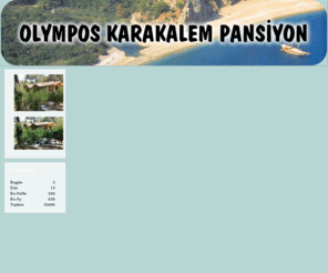 olimposkarakalem.net: Olimpos Karakalem Pansiyon
Doğa ve tarihin iç içe geçtiği eşsiz bölge Olympos'ta Olimpos Karakalem Pansiyon farkıyla sizi unutamayacağınız bir tatil bekliyor.