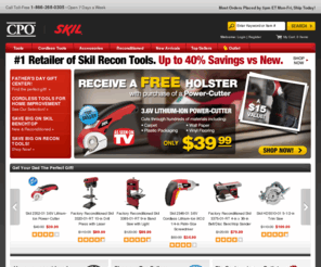 skiloutlet.com: Skil | Skil Tools at CPO
CPO Skilshop is your source for new Skil tools and accessories, and the world's largest selection of Certified Factory Reconditioned Skil power tools.