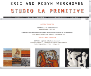 studiolaprimitive.com: Eric and Robyn Werkhoven, Studio La Primitive
Eric and Robyn Werkhoven are Australian Artists whose collaborative works are presented under the title of Studio La Primitive