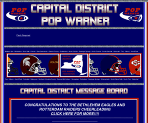 cdpw.org: CAPITAL DISTRICT POP WARNER
CAPITAL DISTRICT POP WARNER