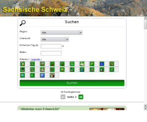 elbsandstein-gebirge.de: Unterkünfte Hotels Ferienhäuser Ferienwohnungen und Campingplätze in der Sächsischen Schweiz
Quartierverzeichnis Sächsische Schweiz . Das Quartierverzeichnis Sächsische Schweiz unterstützt Sie bei der Planung eines gelungenen Urlaubes in einem der  schönsten Mittelgebirge Deutschlands.