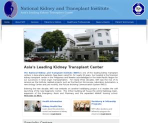 nkti.gov.ph: National Kidney and Transplant Institute - Asia's Leading Kidney Transplant Center
