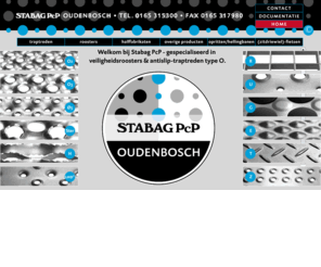 stabagpcp.com: Stabag PcP - Gespecialiseerd in veiligheidsroosters en antislip trapttreden type O
Stabag PcP, leverancier van veiligheidsroosters, antislip traptreden, opritten en hellingbanen voor rolstoelgebruikers, zitdriewielers en halffabrikaten.