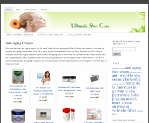 ultimatenaturalskincare.com: Anti Aging Skin Care Products - Serums, Creams, Treatments, & Moisturizers | Ultimate Natural Skin Care
Skin care auctions are a great way to get the most value for your shopping dollar. So there's no reason to over pay for popular anti aging creams whe