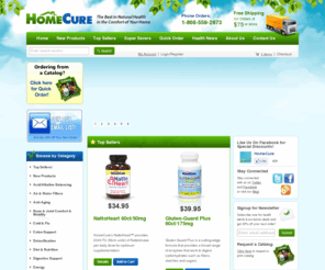 homecure.com: Natural Health Products | Homeopathic Supplements | HomeCure
Natural health products and homeopathic supplements delivered to the comfort of your own home for over 15 years. Monthly specials. Easy online ordering.