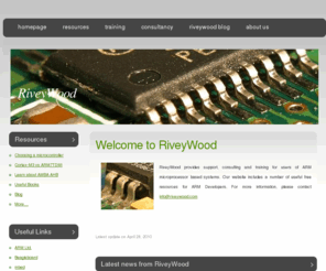 riveywood.com: RiveyWood. Services for Embedded Designers
Rivey Wood supplies professional consulting and training courses to embedded systems and SoC designers