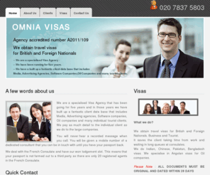 omnia-services.com: Visa Agency -  China, France, Egypt, India, Morroco, Tunisia and Turkey Visas
Omnia Visas is an agency that provides visas though out the world namely China, France, Egypt, India, Morroco, Tunisia and Turkey Visas.