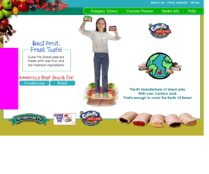 horizonsnackfoods.com: Cutie Pie - Leading producer of fresh and frozen snack pies
Cutie Pie - Real fruit snack pies for retail and private labels as well as a reduced fat product with extra fruit and fruit juice that meet standards of the National School Lunch Program.