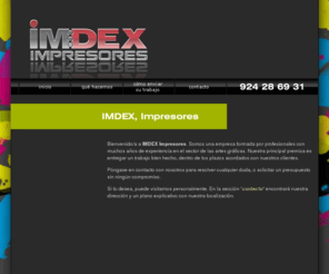 imdex.es: IMDEX Impresores - BADAJOZ
