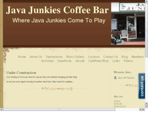 javajunkies.biz: Java Junkies Coffee Bar
Java Junkies Coffee Bar