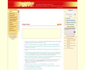 pspcentral.org: Professional Scholarly Publishing
The professional/scholarly publishing division (PSP) publish books, journals, looseleaf and electronic products in technology, science, medicine, business, law, humanities, scholarly reference and the behavioural sciences.