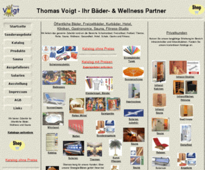 thomas-voigt.info: Voigt - Fachhandel fr Bad, Sauna + Wellness. Solarium, Infrarotkabine, Infrarotstrahler, Zubehr, Dampfbad, Duschen und Mbel - alles online bestellen in unserem shop www.voigt-shop.de
Voigt-Fachhandel fr Bad, Sauna + Wellness. Solarium, Infrarot, Whirlpool, Zubehr, Dampfbad, Schwimmbad, Therme, Wasser-Spielgert - alles per Online-Bestellung.