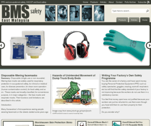 bmssafety.com: BMS Safety- Safety Equipments in Kuching, Sarawak, Malaysia
PPE and occupational safety, HACCP and food safety