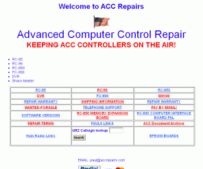 accrepairs.com: The ACC Repair Guy!
