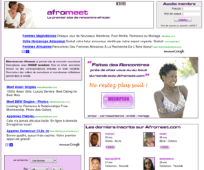 site de rencontre afromeet