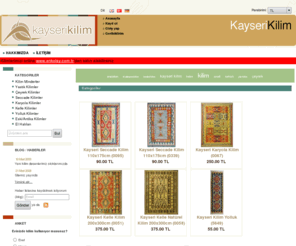 kayserikilim.com: Kayseri Kilim | Kilim Online Satış | Kilim | El dokuma kilimler | Kilim Online Satış | Yün Kilim | Aynı Gün Kargo Kilim | Kredi Kartına 6 Taksit
Kilim Online Satış...Kilim Alışveriş..Kayseri ve yöresinde dokunan el dokuma yün kilim toptan satışı...Kilim..Eski Kilim...Yeni Kilimler...El dokuma Kilimleri...Yün Kilim...Toptan ve Perakende Kilim Satışı