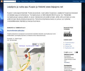 leipajono.net: Leipäjono ja ruoka-apu Kuopio ja Helsinki  www.leipajono.netKuopion Leipajono
