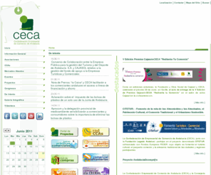 cecacomercio.org: CECACOMERCIO PORTAL DEL COMERCIO ANDALUZ - CECACOMERCIO PORTAL DEL COMERCIO ANDALUZ
CONFEDERACIÓN DE EMPRESARIOS DEL COMERCIO DE ANDALUCÍACECA,CECACOMERCIO,COMERCIO ANDALUZ, LA WEB DEL COMERCIO ANDALUZ,ANDALUCÍA