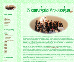 nieuwerkerksvrouwenkoor.nl: Nieuwerkerks VrouwenKoor - home
Nieuwerkerks Vrouwenkoor