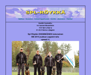 splroykka.net: SPL RÖYKÄN ALAOSASTO
