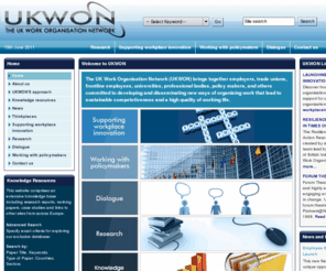 ukwon.net: UKWON - Welcome to UKWON
The UK work organisation network