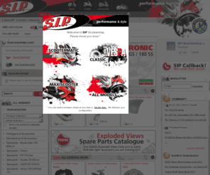 vespa-archiv.net: SIP Scootershop: performance & style für Motorroller, Maxiscooter, Scooter
        und klassische Vespas - Zubehör, Tuning und Ersatzteile
SIP Scootershop is the leading mailorder and online shop for scooter parts. Accessoire, spare parts and tuning for classic Vespa and modern automatic scooters.