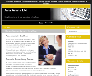 accountantsswaffham.com: Accountants in Swaffham : Avn Arena Ltd
For Accountants in Swaffham call us at Avn Arena Ltd. for Business Consultancy in Swaffham