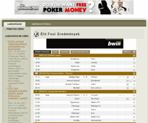 focieredmenyek.net: Élő Foci eredmények
