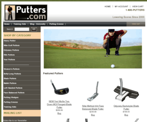 putters.com: Putters, Long Putters, Belly Putter, Left Handed Putters, Training Aids, Putting Greens - Welcome to Putters.Com  - Helping customers sink more putts!
Putters.com: Your resource for the latest putters, putter training aids and outdoor/indoor putting greens-Long Putters, Belly Putters-Free Shipping