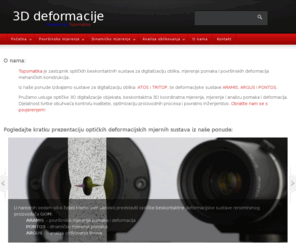 3d-deformacije.com: Optičko 3D mjerenje pomaka deformacija
Your description goes here.