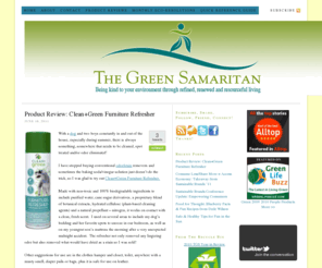 greensam.com: The Green Samaritan
Encouraging kindness to your environment through refined, renewed and resourceful living.