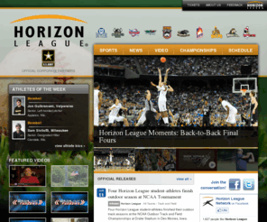 horizonleaguenetwork.tv: HorizonLeague.com | Horizon League
Free video streaming platform designed to provide complete coverage of the Horizon League, including live webcasts and on-demand video (highlights, etc)