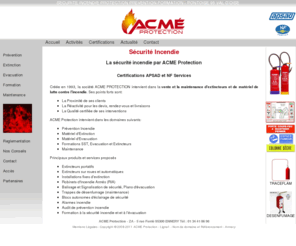 acme-protection.com: ACME PROTECTION
Sécurité Incendie ACME PROTECTION