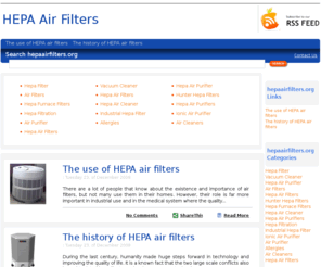 hepaairfilters.org: hepa air filters
Check out what we think before purchasing your next batch of hepa air filters.