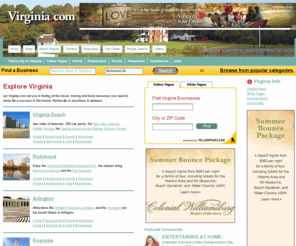 virginia.com: Virginia.com can help you find an apartment, search jobs, plan a trip or search upcoming events across every city in Virginia.
Virginia.com can help you find an apartment, search jobs, plan a trip or search upcoming events across every city in Virginia.