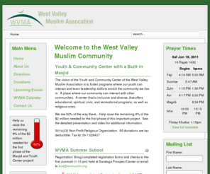 wvmuslim.org: West Valley Muslim Association | Welcome to the West Valley Muslim Community
Joomla! - the dynamic portal engine and content management system