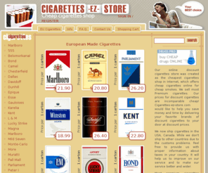 cigarette online sell