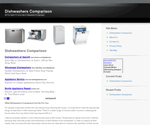 dishwasherscomparison.net: Dishwashers Comparison
Dishwashers Comparison - Find Out What You Need To Know And How To Get The Best Deals For Dishwashers...