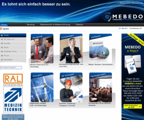 mebedo.de: Home: Homepage der MEBEDO GmbH
meine Beschreibung