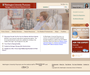 wuphysicians.com: Washington University Physicians in St. Louis, MO
