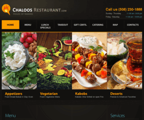 chaloosrestaurant.com: Chaloos Restaurant :: Persian Cuisine :: House of Kabobs :: Easton MA
A Culinary journey down Silk Road at Chaloos restaurant. The best Persian House of Kabobs located in town of Easton Massachusetts. We are pleased to have you for a memorable taste of old Persia.