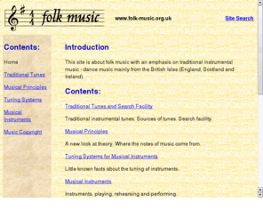folk-music.org.uk: Folk Music
Folk Music, folk, music, traditional tunes, traditional, tunes, instrumental, folk, dance