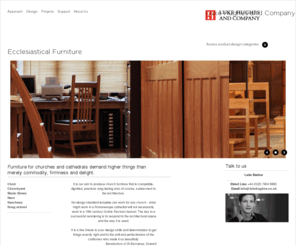 stackingpew.com: Luke Hughes - Ecclesiastical Furniture
In any quality building the connection between architecture and furniture design should be seamless. It is our aim to produce church furniture that is compatible, dignified, practical, long-lasting and subservient to the architecture. 