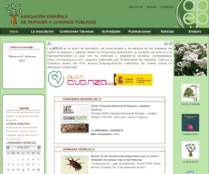 aepjp.es: Asociación Española de Parques y Jardines Públicos
AEPJP - Asociación española de parques y jardines públicos