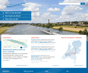 ruimtevoorderivier.nl: Home
Meer dan 30 projecten in Nederland, bekijk de projecten in uitvoering.