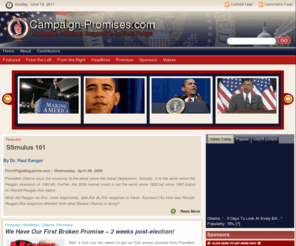 campaign-promises.com: Campaign-Promises
Holding Politicians Accountable for Their Pledges