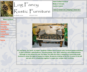 logfancy.com: Log Furniture
Custom-made rustic log furniture