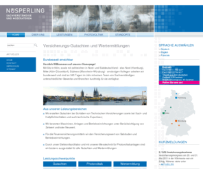 nuesperling.net: Versicherungs-Gutachten und Wertermittlungen, Sachverständigen-Büro
Versicherungs-Gutachten und Wertermittlung für Maschinen, Anlagen, Elektronik, Photovoltaik